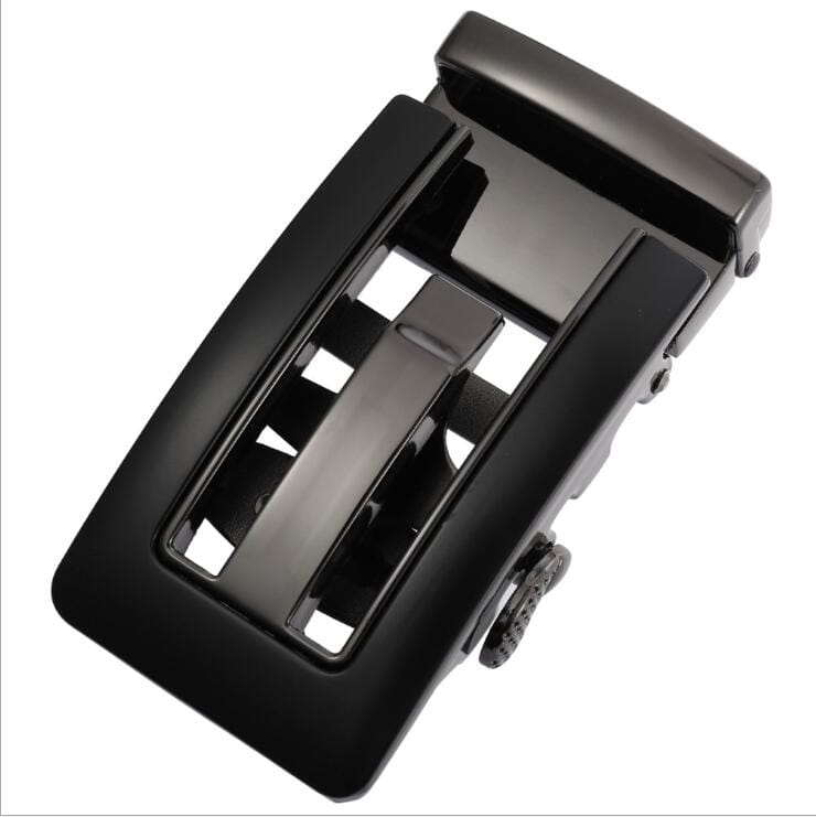 New Men's Business Alloy Automatic Buckle Unique Men Plaque Belt Buckles for 3.5cm Ratchet Men Apparel Accessories Designer Belt