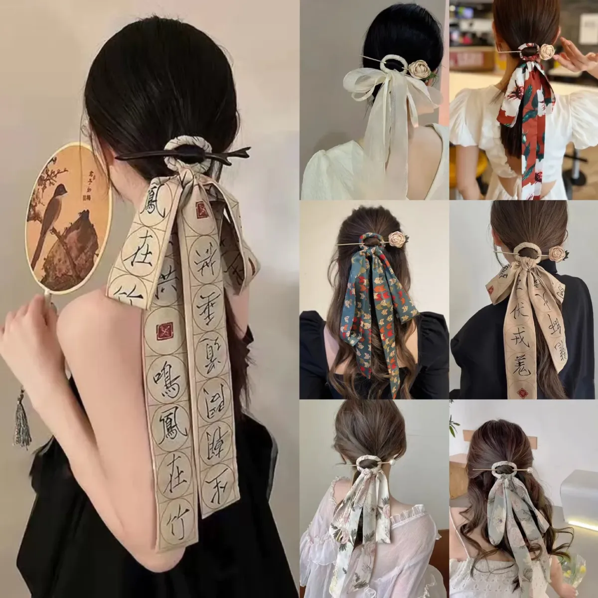2024 Antlers Hairpin Women's Ancient Style Elegant Hair Band Chinese Style Updo Ancient Chinese Style Costume Hanfu Headdress