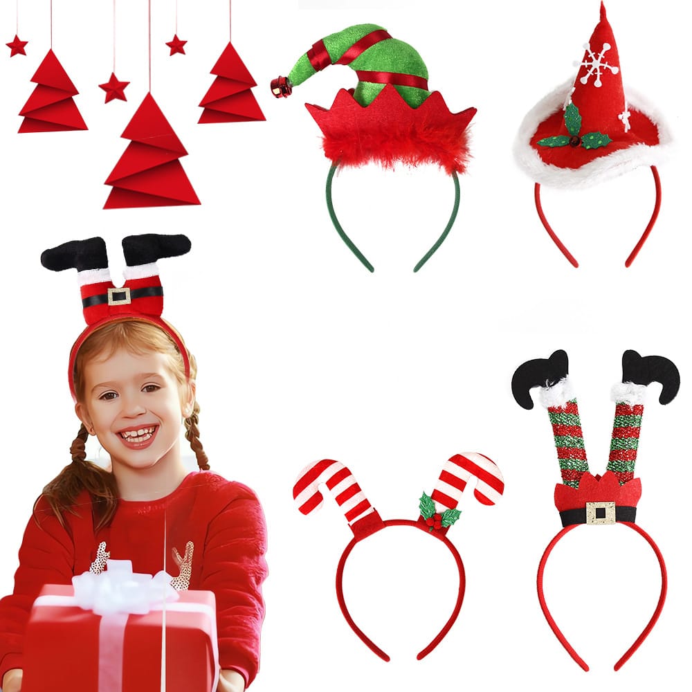Christmas New Deer Horn Hair Accessories Christmas Party Props Children Adult HairBand New Year Gift Apparel Accessories