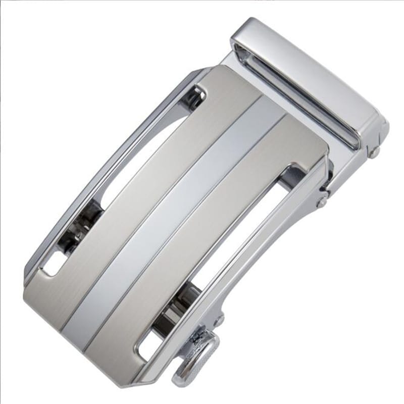 Fashion Men's Business Alloy Automatic Buckle Unique Men Plaque Belt Buckles 3.5cm Ratchet Men Apparel Accessories LY136-25409