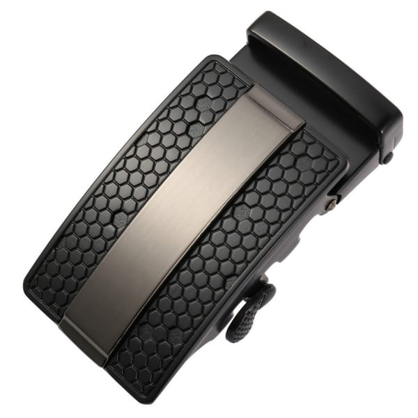 Fashion Men's Business Alloy Automatic Buckle Unique Men Plaque Belt Buckles 3.5cm Ratchet Men Apparel Accessories LY125-0352