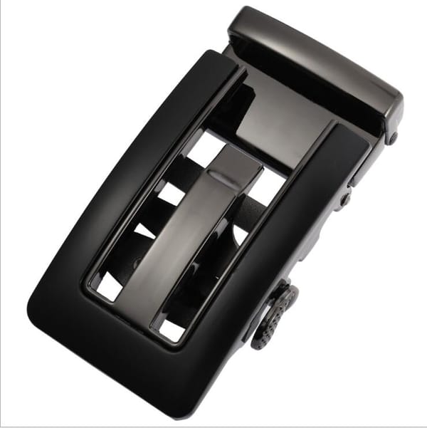 New Men's Business Alloy Automatic Buckle Unique Men Plaque Belt Buckles for 3.5cm Ratchet Men Apparel Accessories Designer Belt