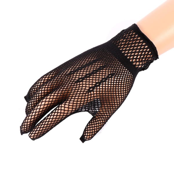 1 Pair Nylon High UV-Proof Women Mitten Elastic Thin Mesh Gloves Nylon Apparel Accessories Outdoor Sports Accessories