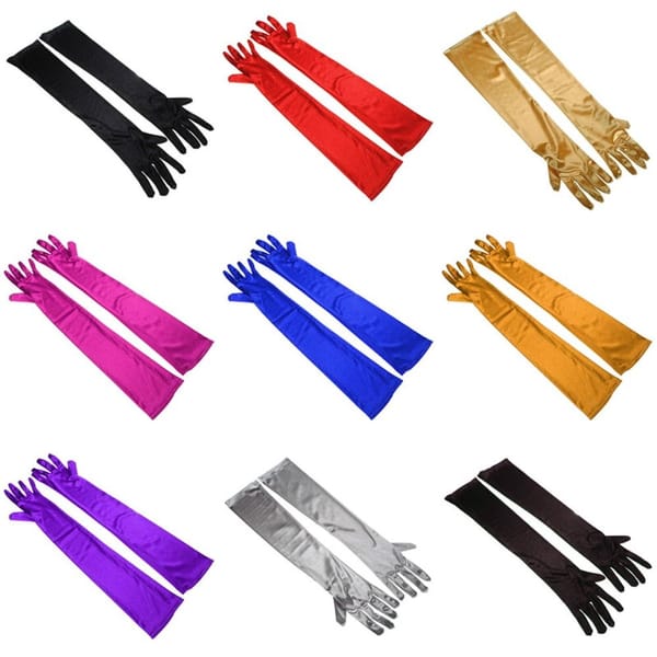 Mittens Korean Apparel Accessories Evening Dress Gloves Women Long Gloves Full Finger Gloves Arm Warmer Party Formal Gloves