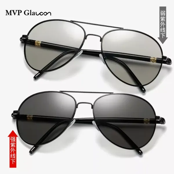 Men Driving Day Night Polarized Color Change Sunglasses Men Eyewear Accessories Apparel Sunglasses Men
