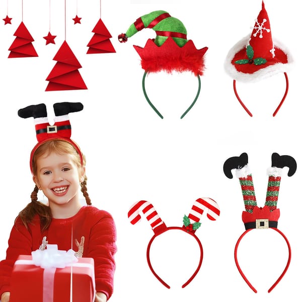 Christmas New Deer Horn Hair Accessories Christmas Party Props Children Adult HairBand New Year Gift Apparel Accessories